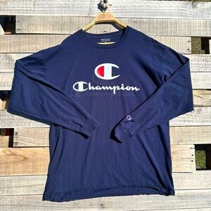Men’s Champion long sleeve tee shirt Size 2XL